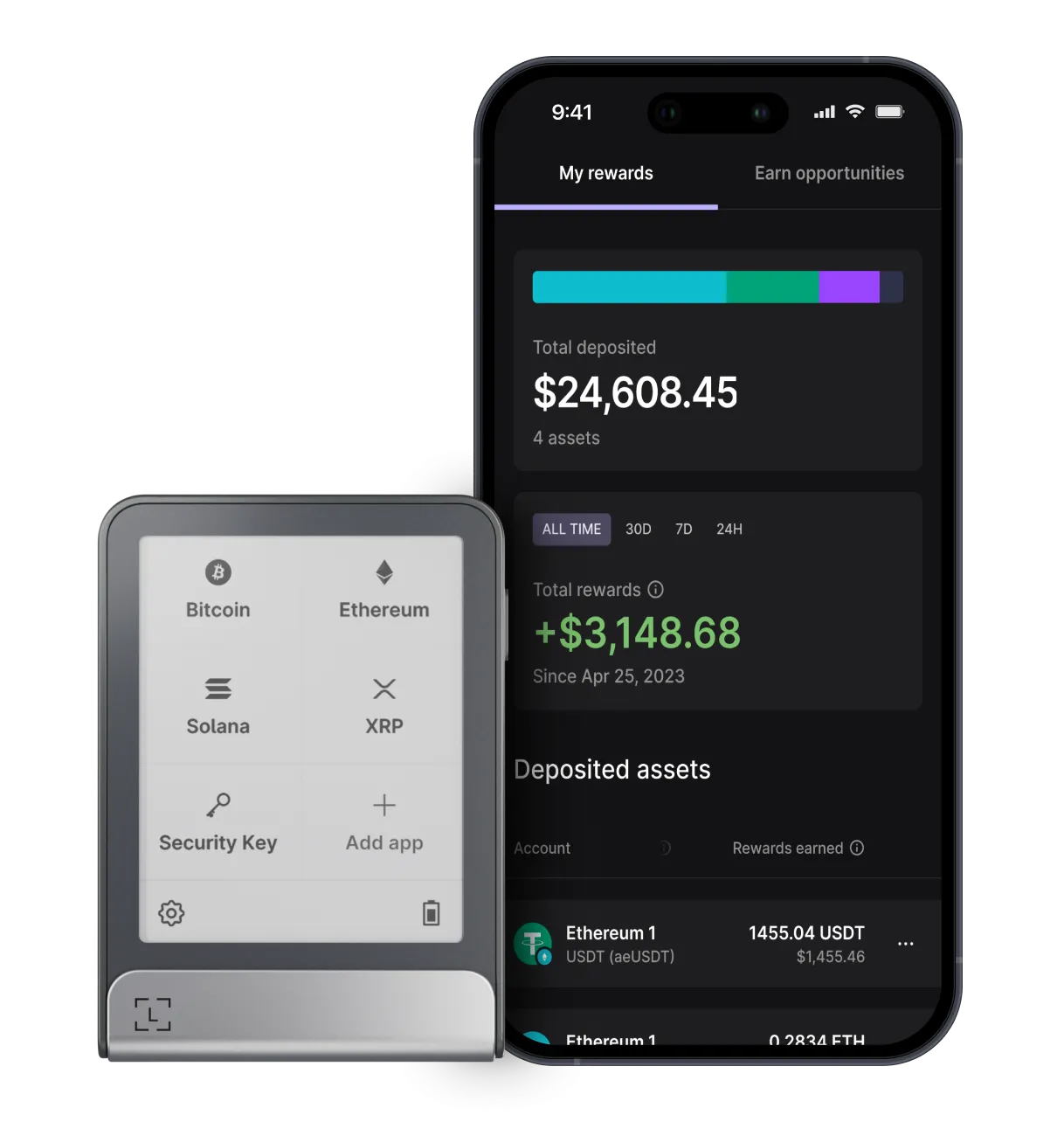 <span>质押加密货币</span>可赚取奖励